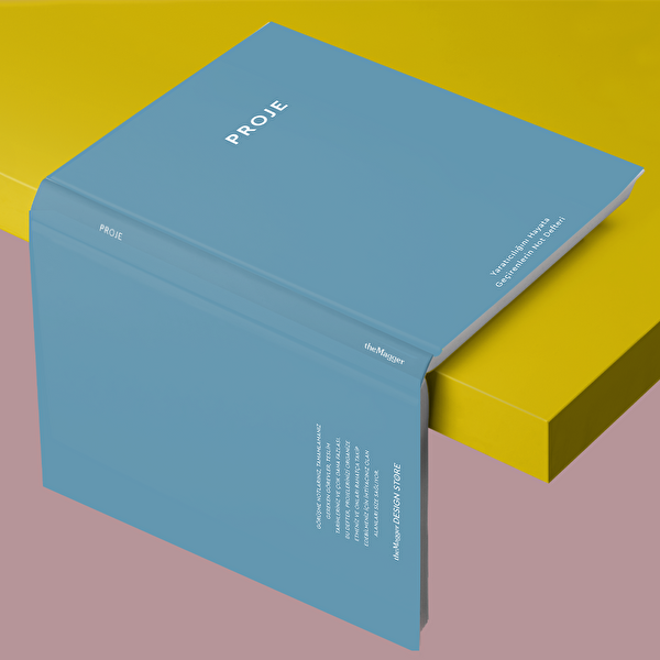 THE MAGGER Proje Ice Blue Defter